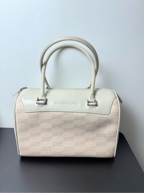 Rare Vintage Balenciaga BB Monogram Bag
